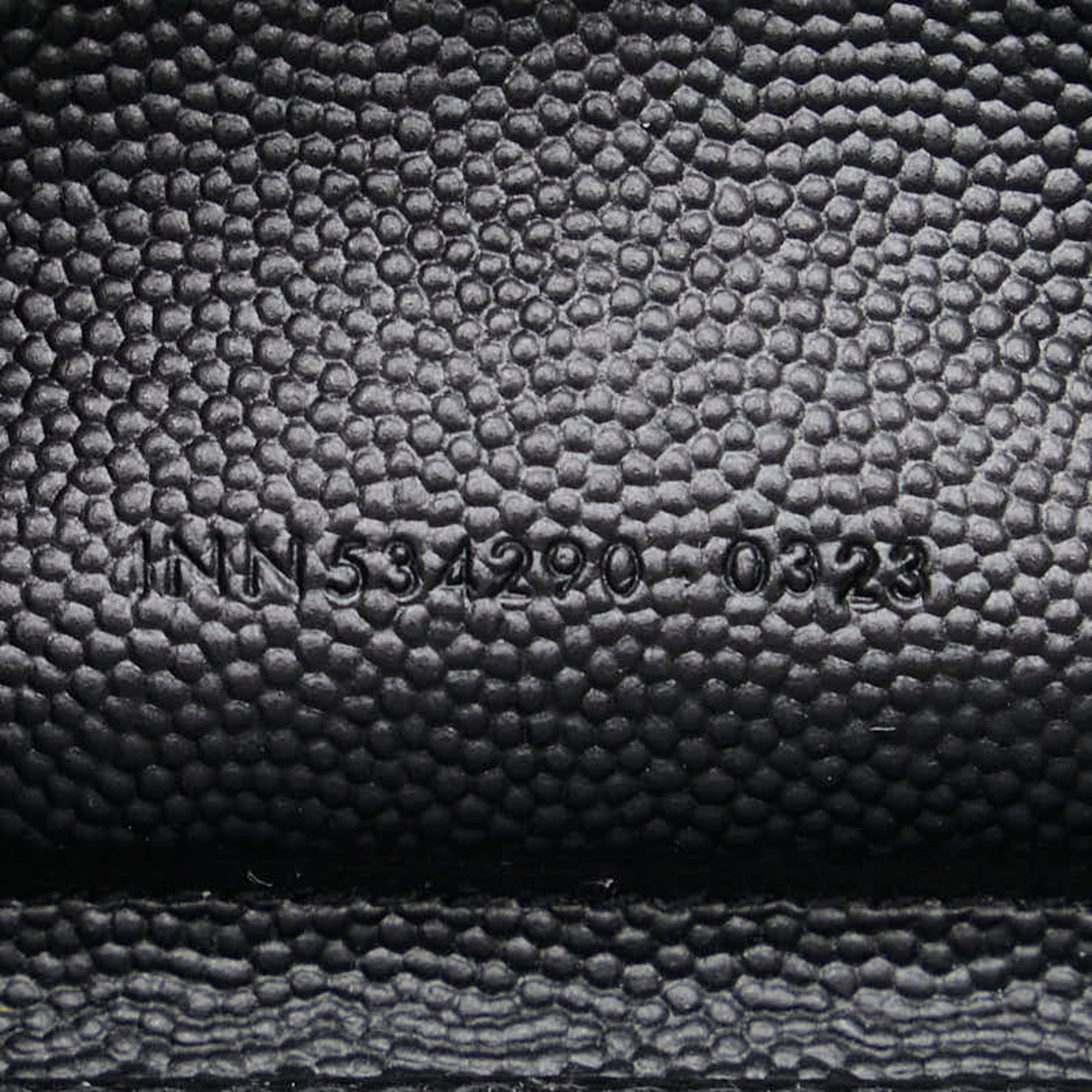 Saint Laurent Black Leather Coin Purse/Coin Case (Pre-Owned)