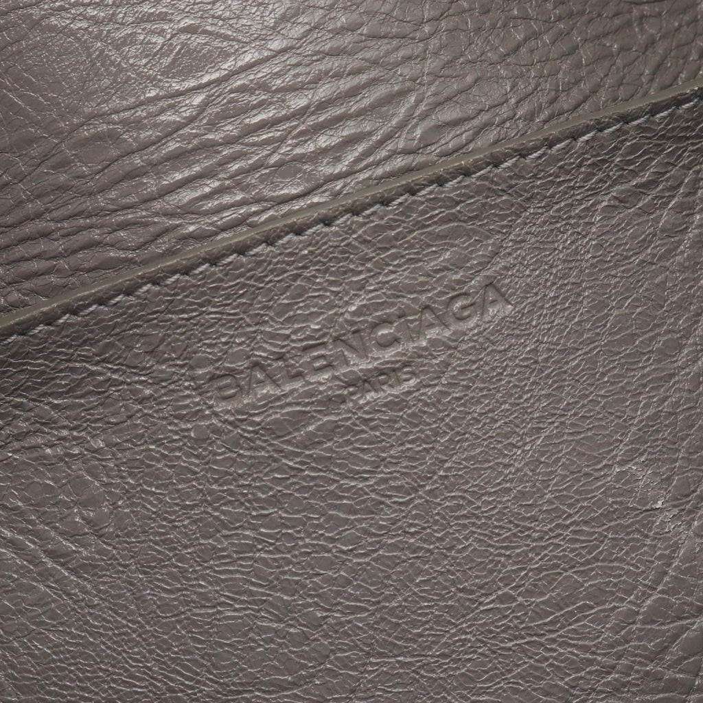 Balenciaga Gray Leather Boston Bag Hand