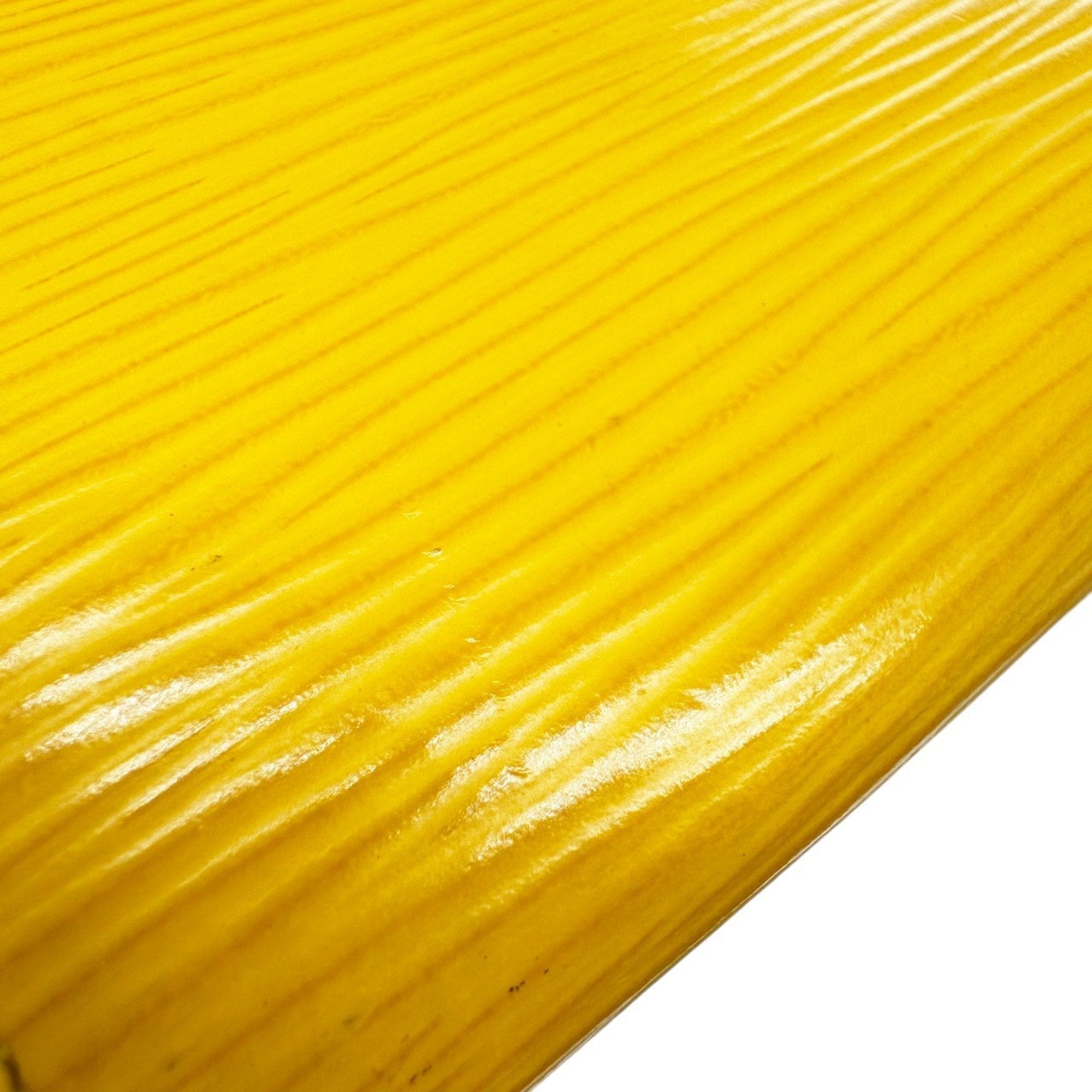 Louis Vuitton Yellow Epi Leather Long Wallet