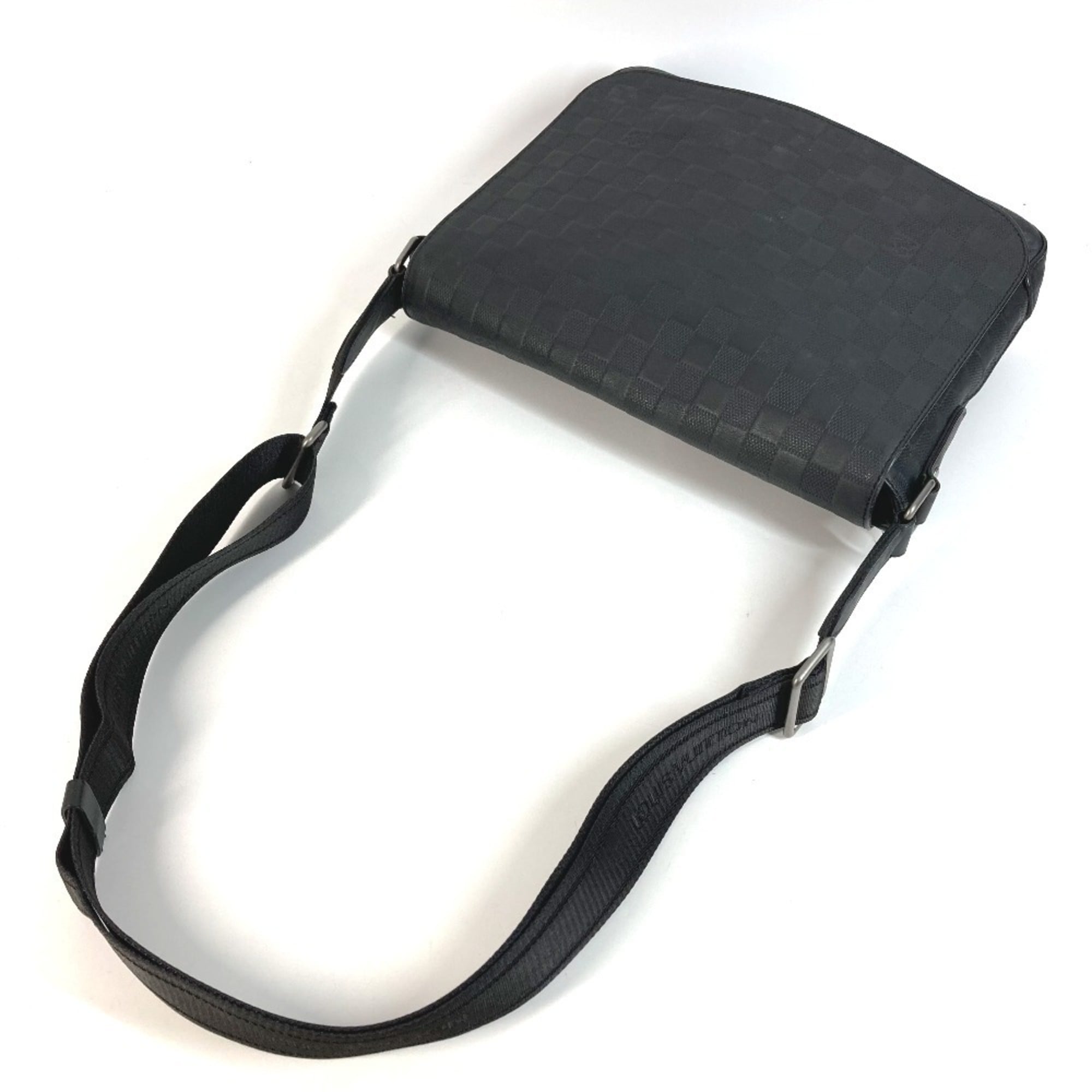 Louis Vuitton Black Onyx Damier Infini Messenger Bag Shoulder Bag