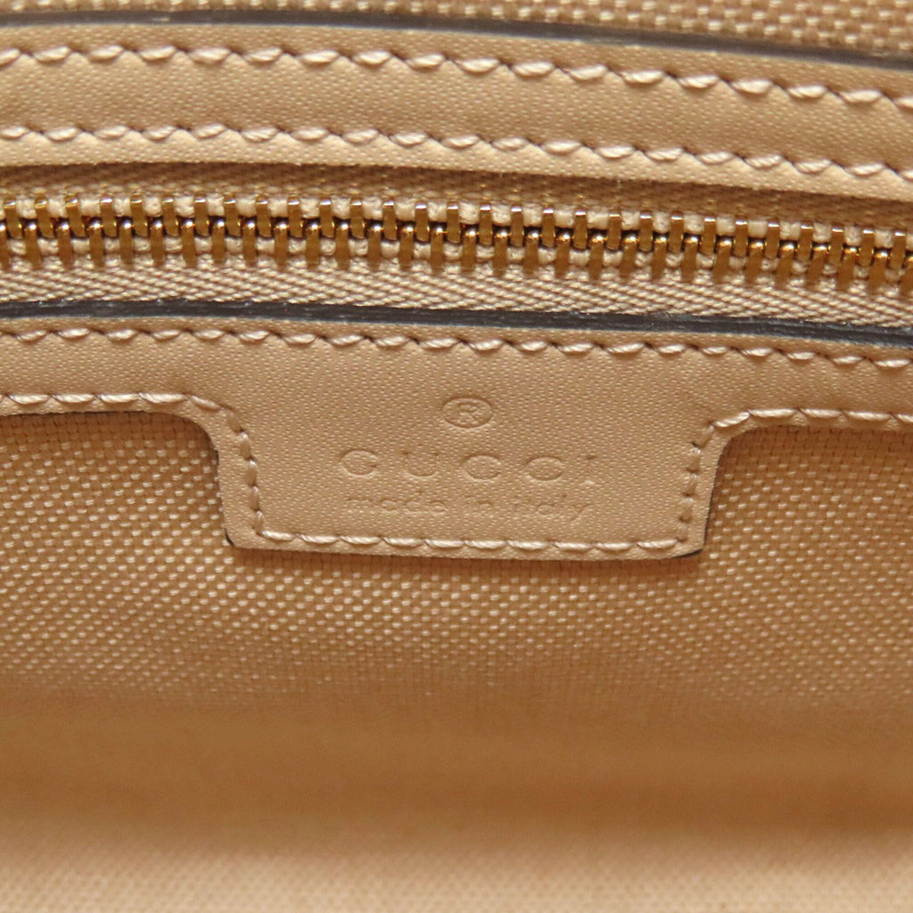 Gucci Beige Canvas Handbag (Pre-Owned)