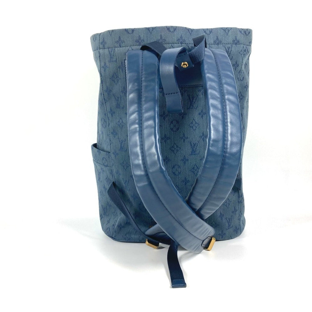 Louis Vuitton Blue Monogram Denim Canvas Backpack