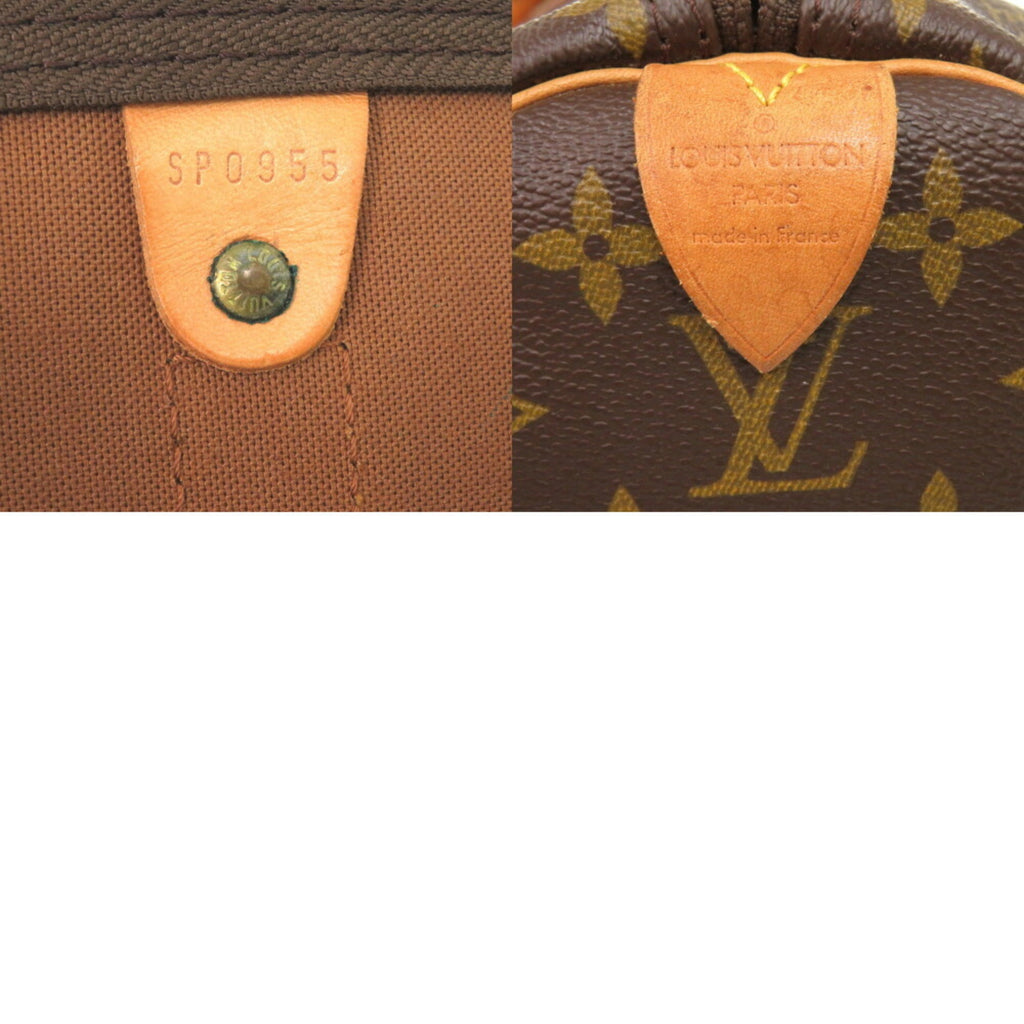 Louis Vuitton Brown Monogram Monogram Boston Bag