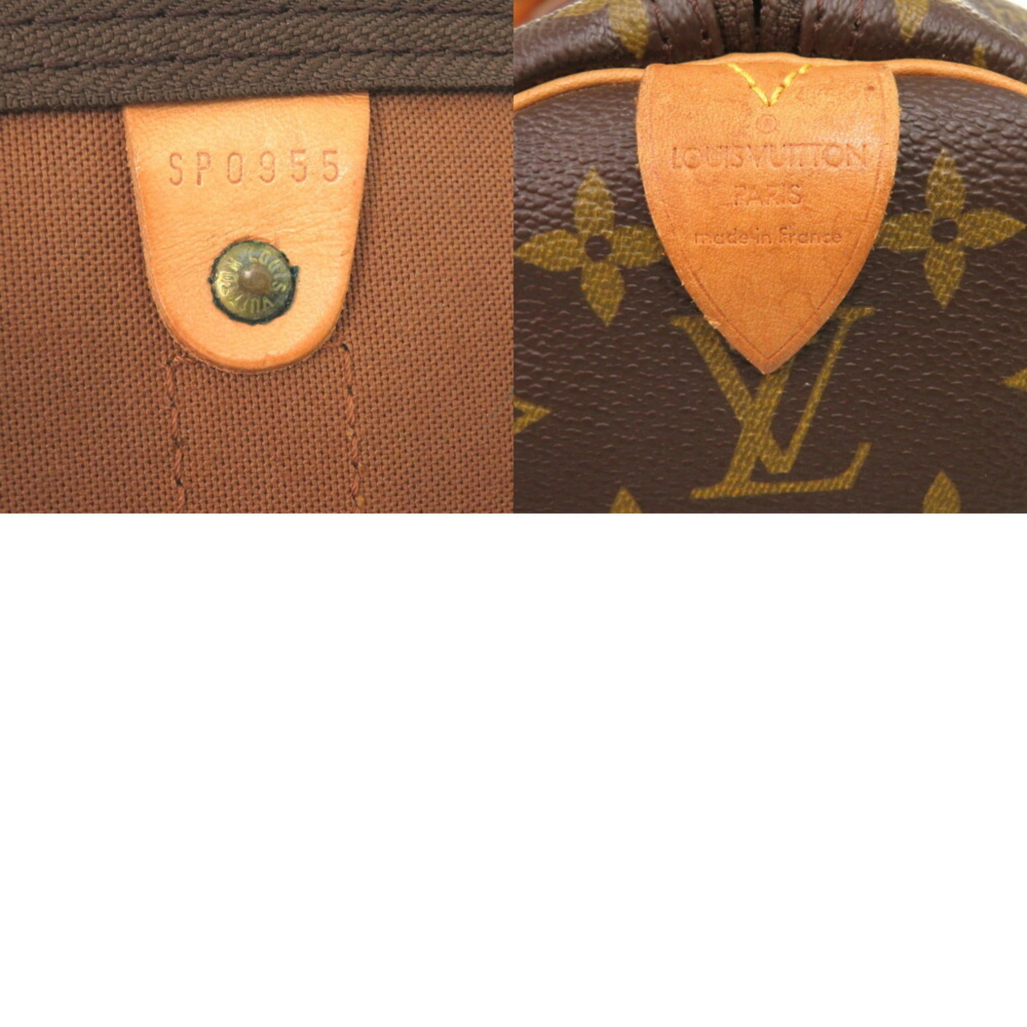 Louis Vuitton Brown Monogram Monogram Boston Bag