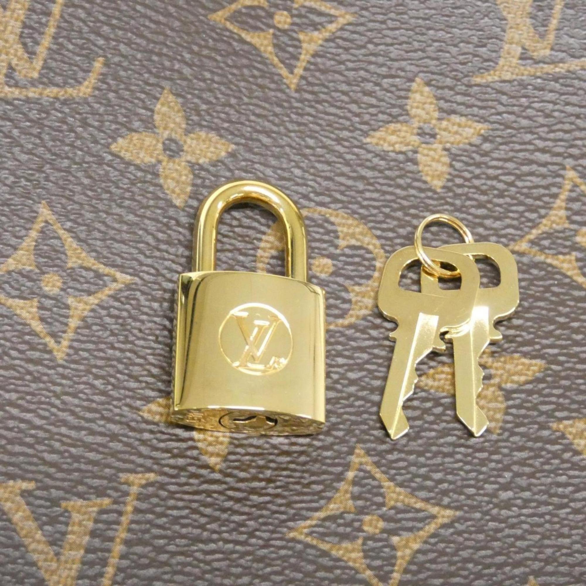 Louis Vuitton Marron Coated Canvas Shoulder Bag