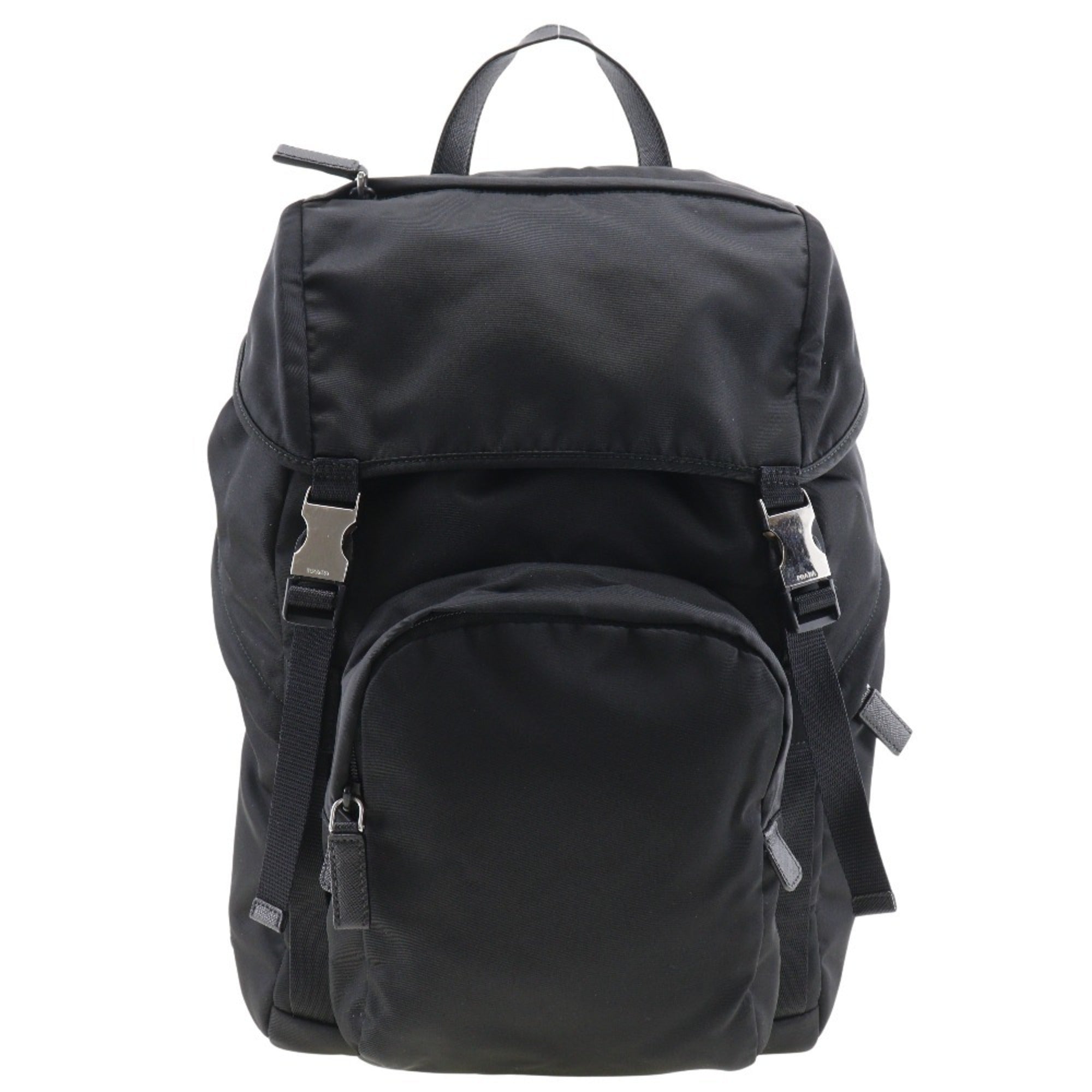 Prada Black Nero Nylon Backpack