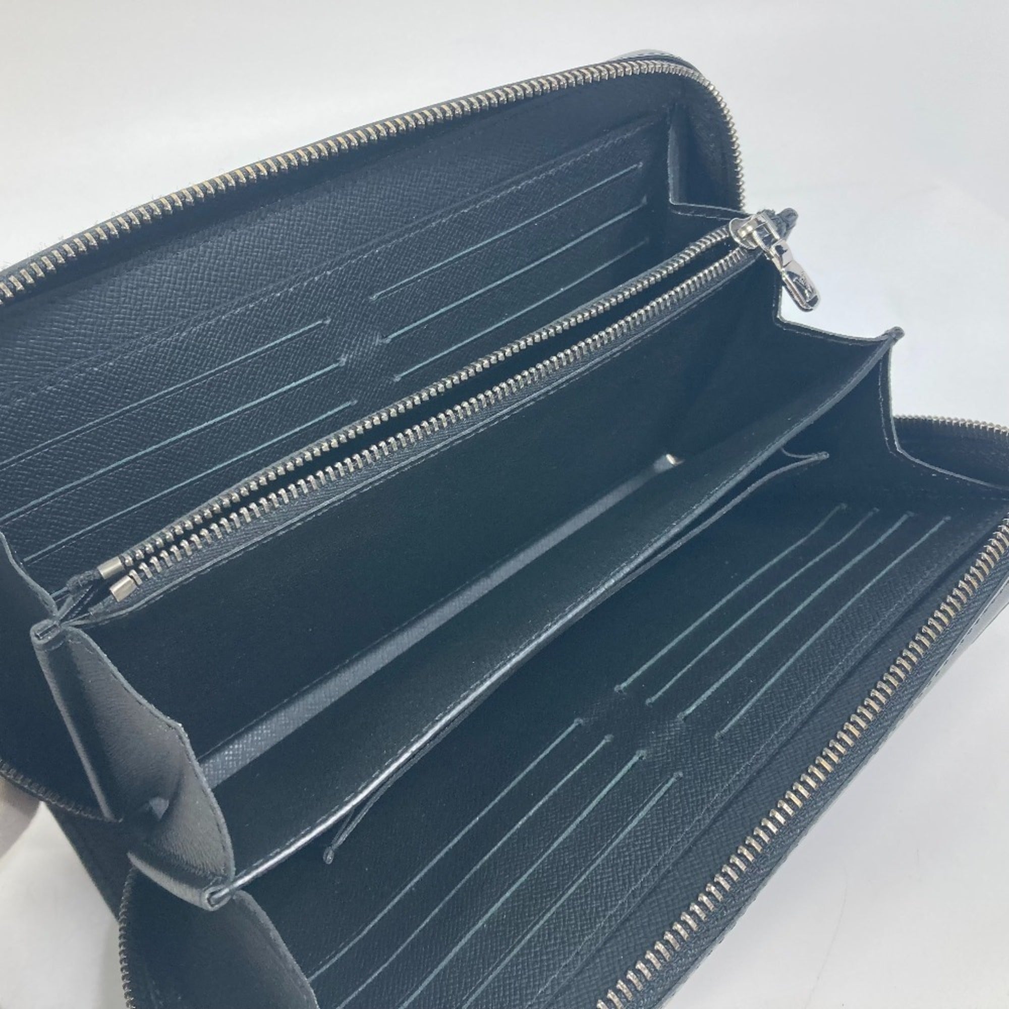 Louis Vuitton Black Monogram Eclipse Canvas Long Wallet