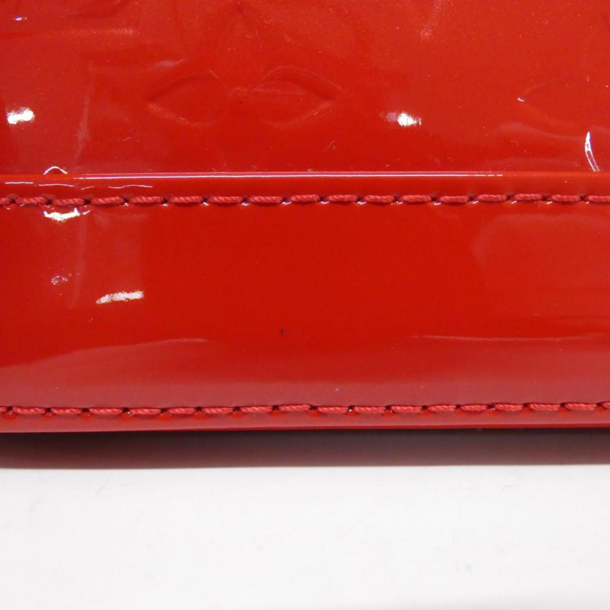 Louis Vuitton Cerise Red Color Leather Handbag