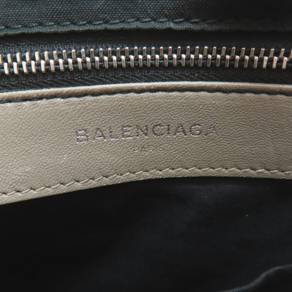 Balenciaga Gray Leather Hand