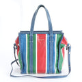 Balenciaga Multi-Color Leather Handbag Tote