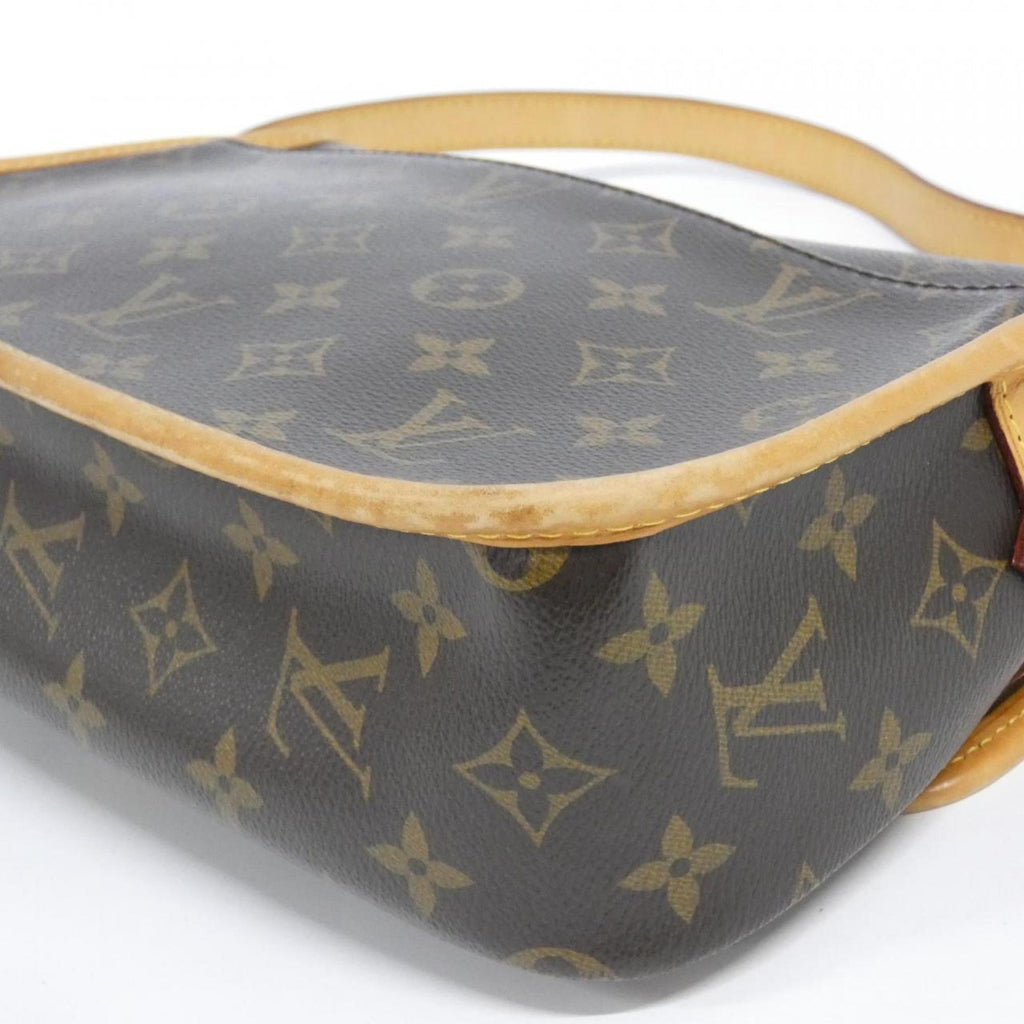 Louis Vuitton Marron Coated Canvas Shoulder Bag