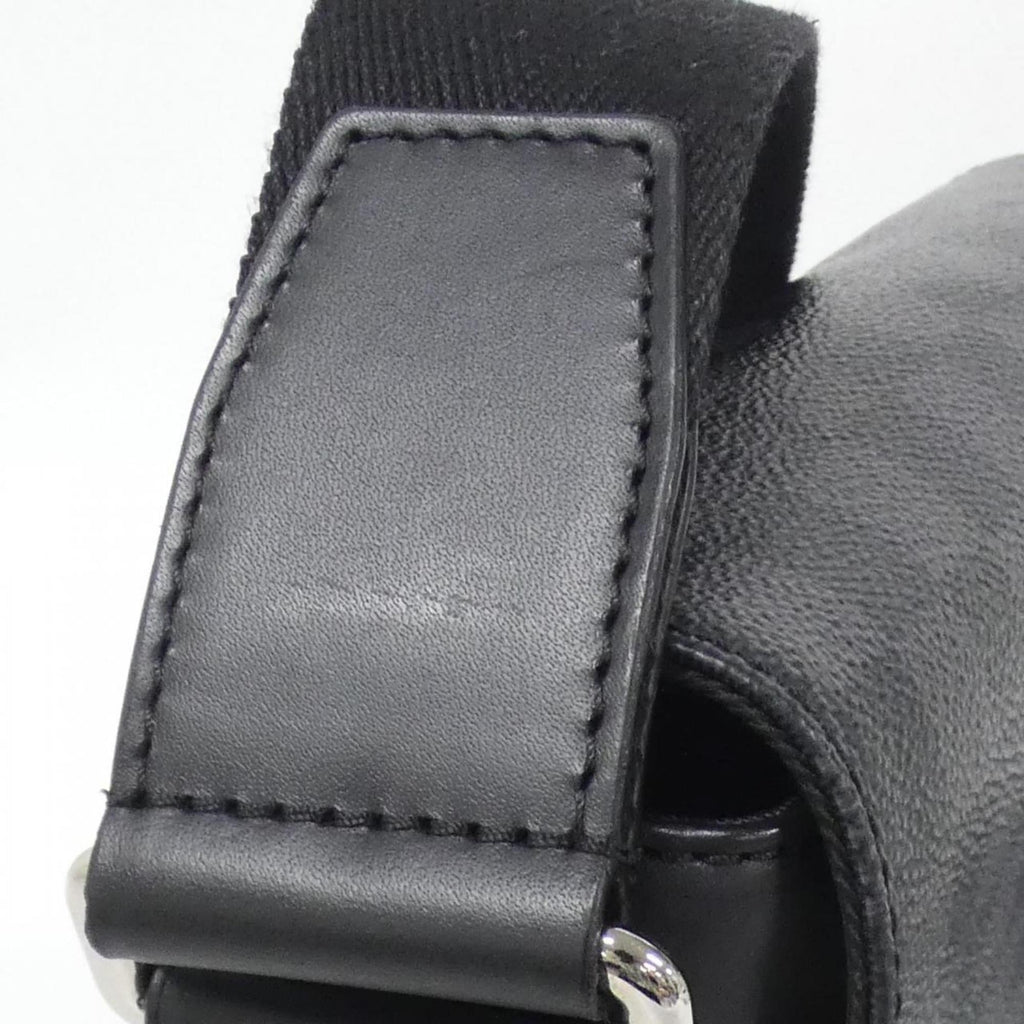 Louis Vuitton Graphite Gray Coated Canvas Shoulder Bag