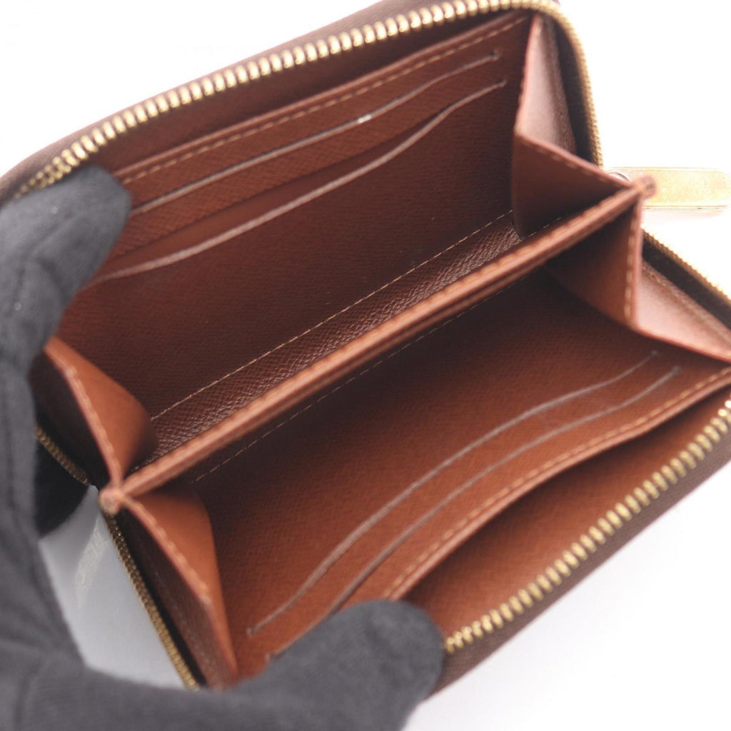 Louis Vuitton Brown Coated Canvas Coin Purse/Coin Case