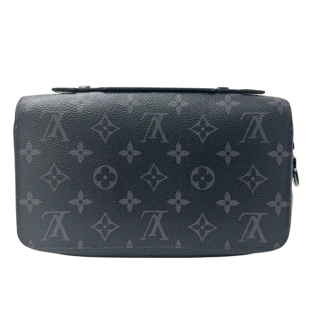 Louis Vuitton Monogram Eclipse Black Monogram Eclipse Long Bill Wallet