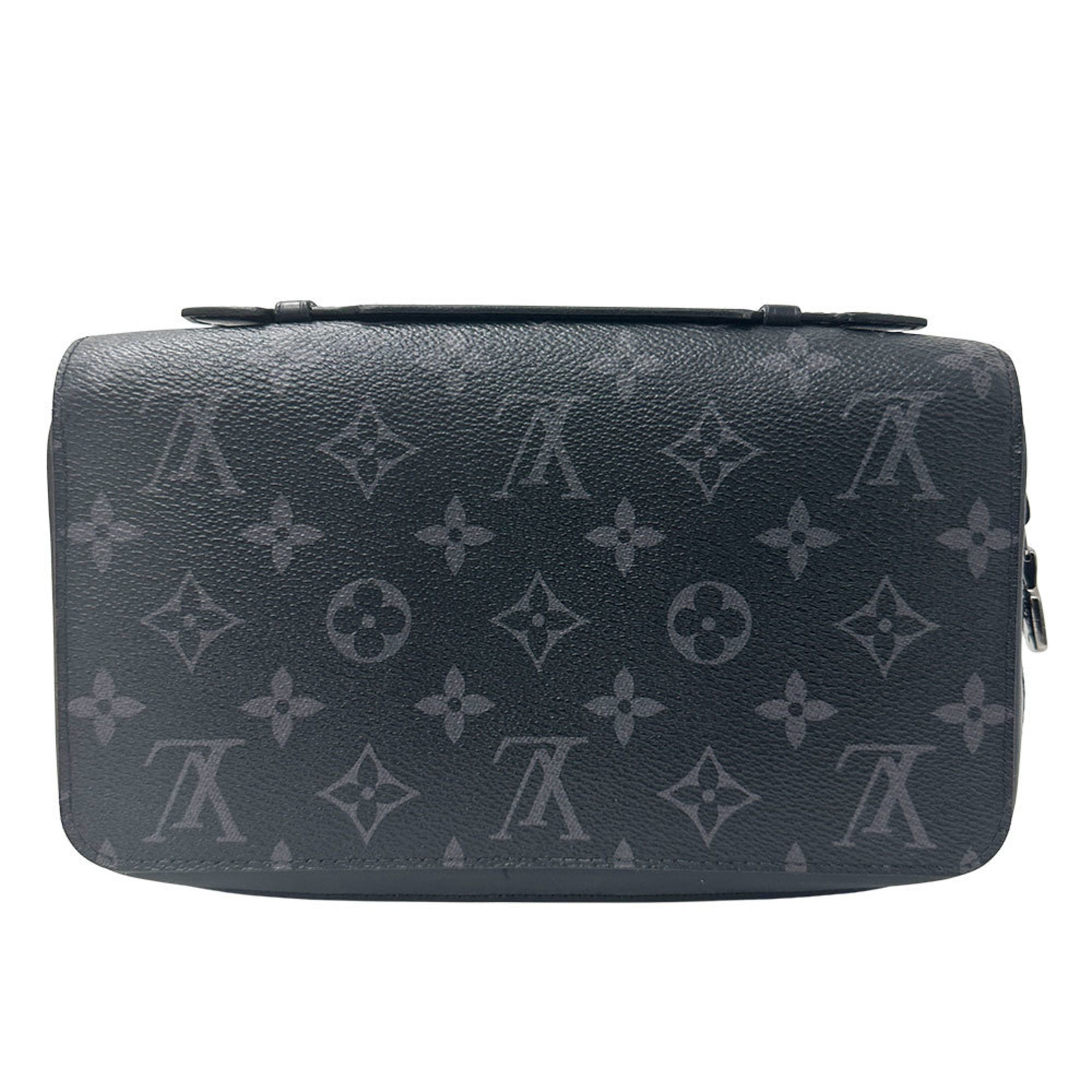 Louis Vuitton Monogram Eclipse Black Monogram Eclipse Long Bill Wallet