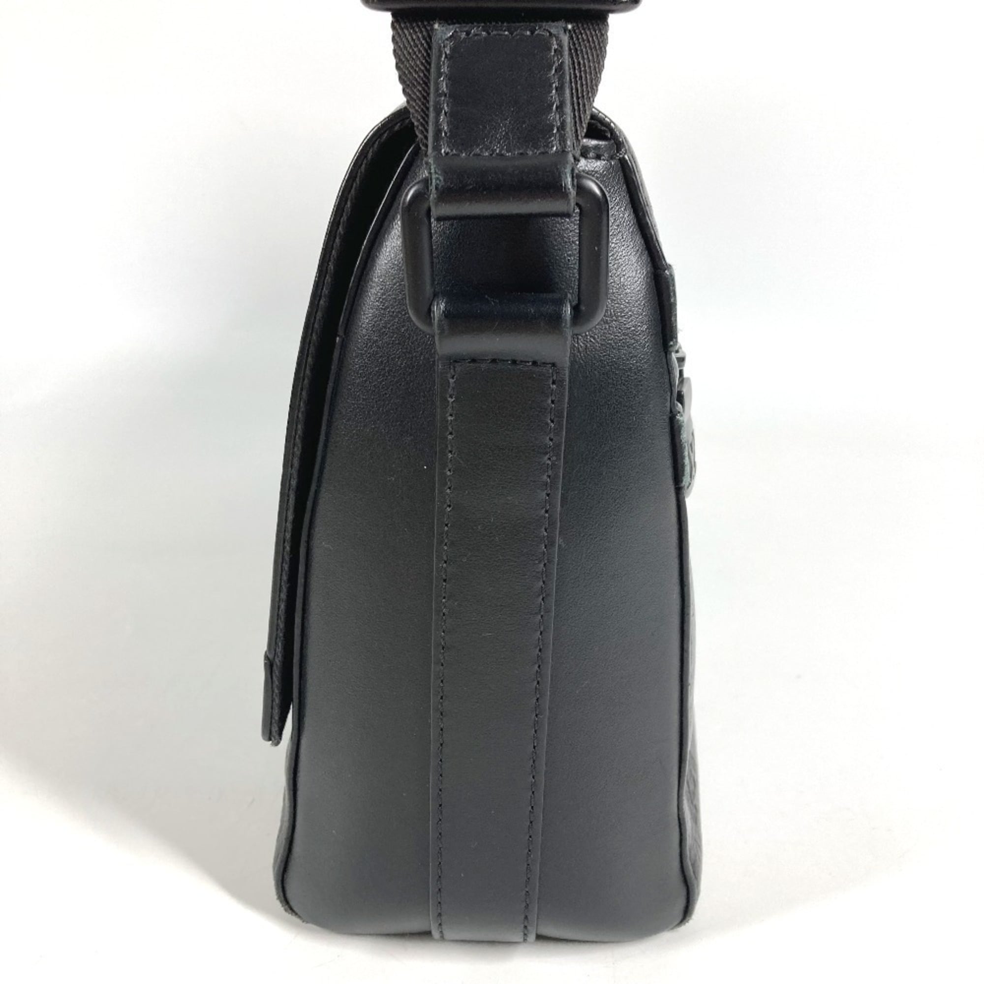 Louis Vuitton Monogram Shadow Black Monogram Shadow Messenger Bag Shoulder Bag