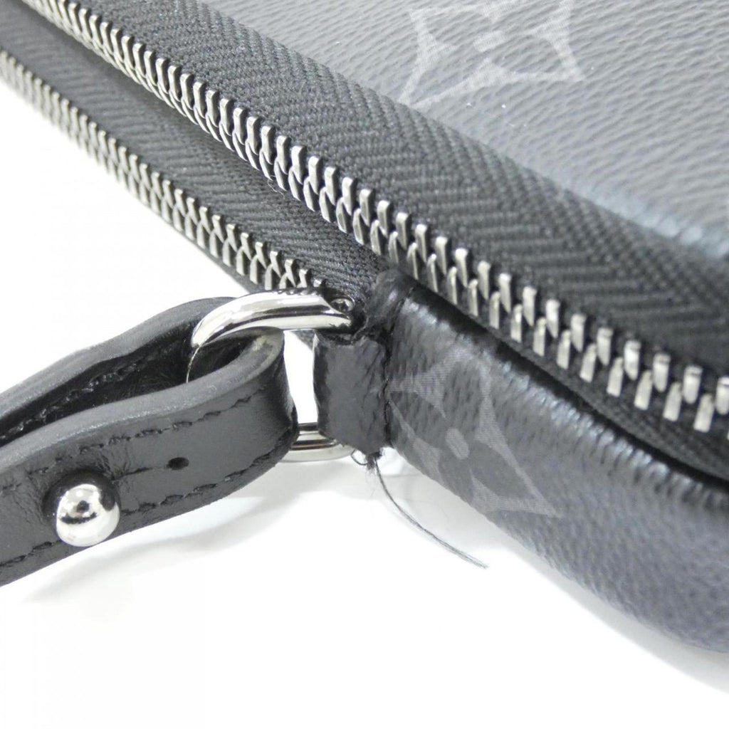 Louis Vuitton Monogram Eclipse Black Gris Coated Canvas Shoulder Bag