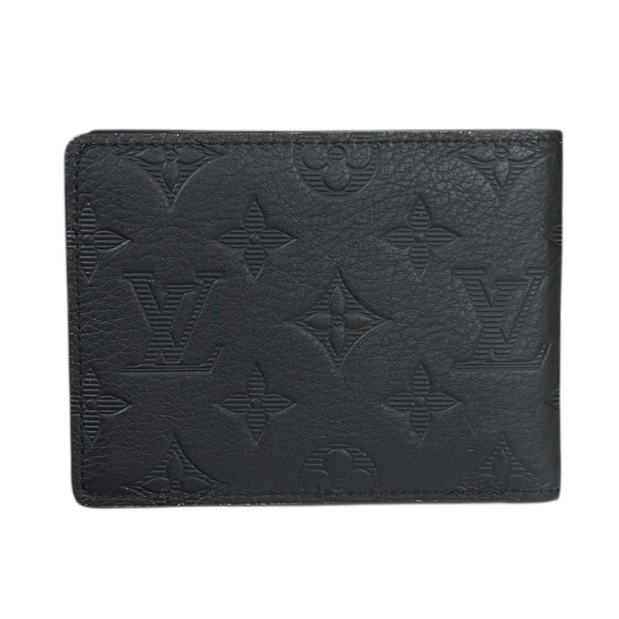 Louis Vuitton Black Leather Wallet