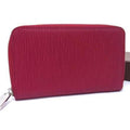 Louis Vuitton Fuchsia Red Color Epi Leather Card Wallet