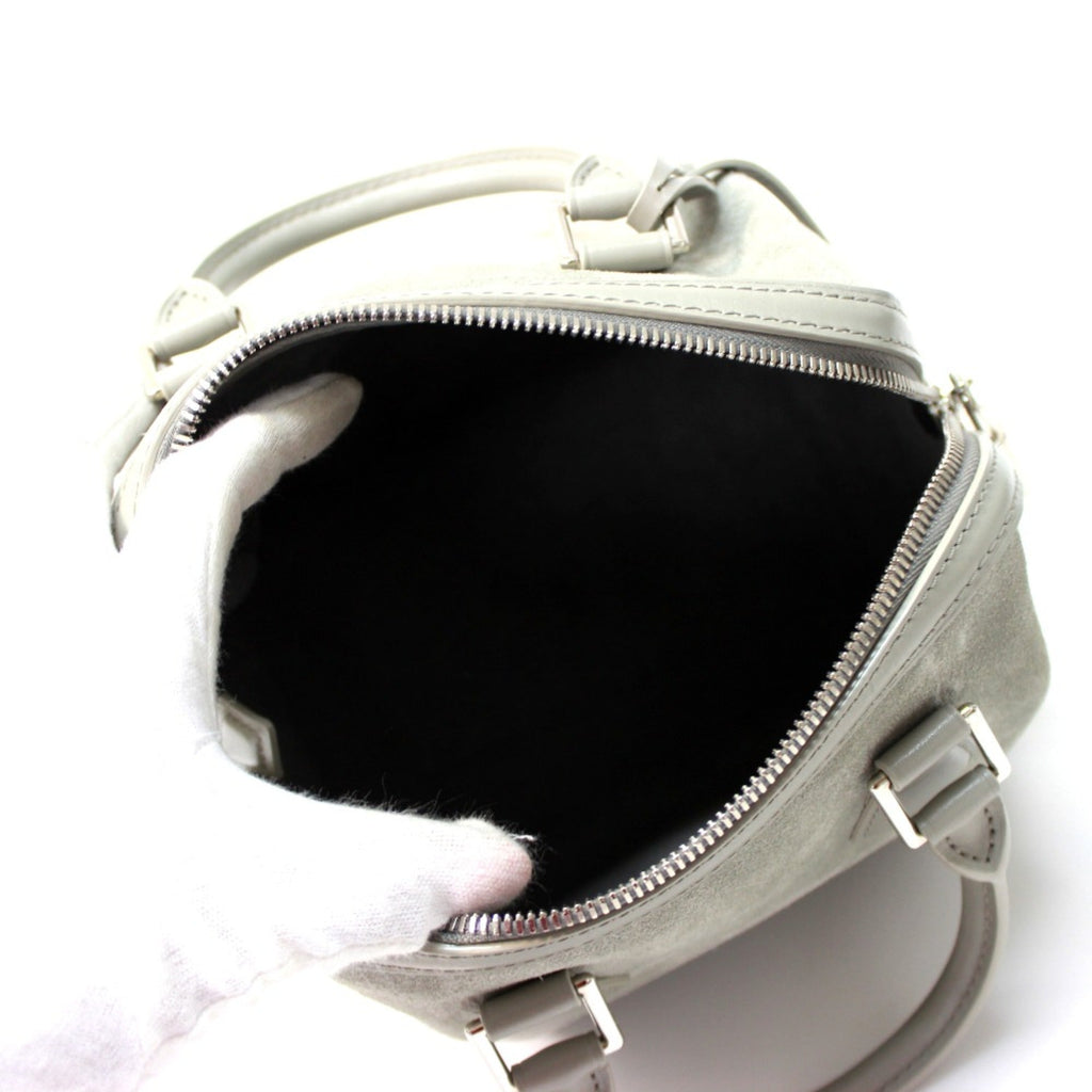 Louis Vuitton Gray Leather Handbag