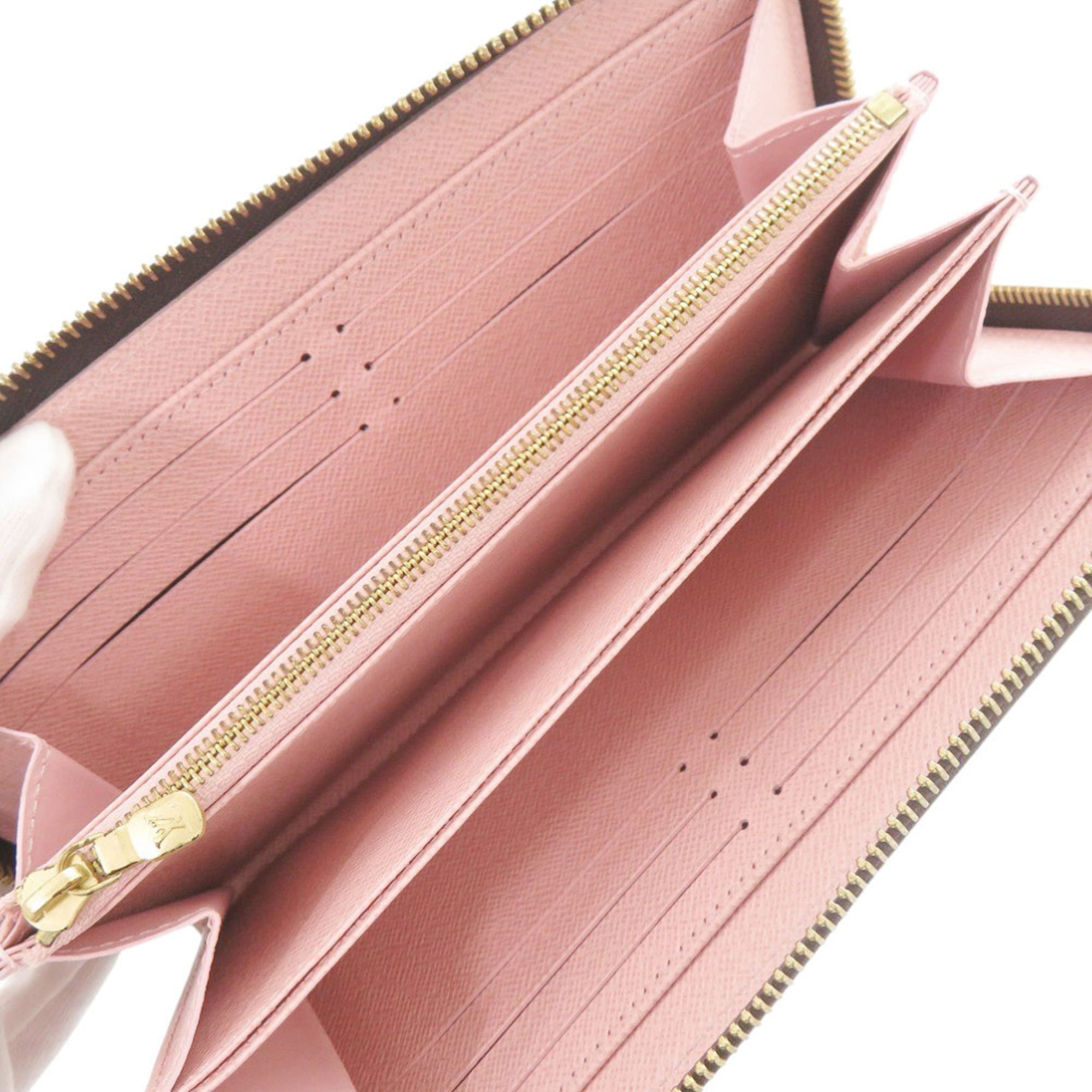 Louis Vuitton Monogram Rose Ballerine Monogram Long Wallet