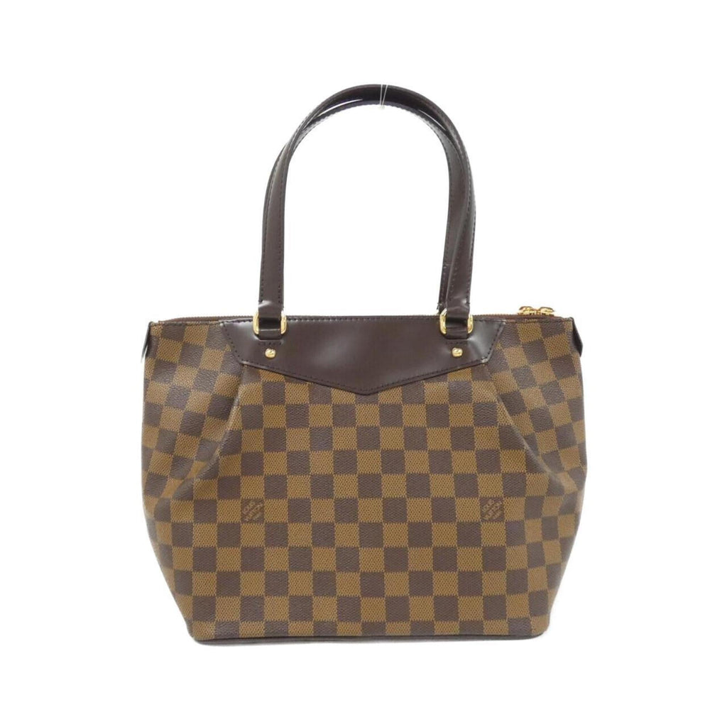 Louis Vuitton Damier Ebene Coated Canvas Handbag