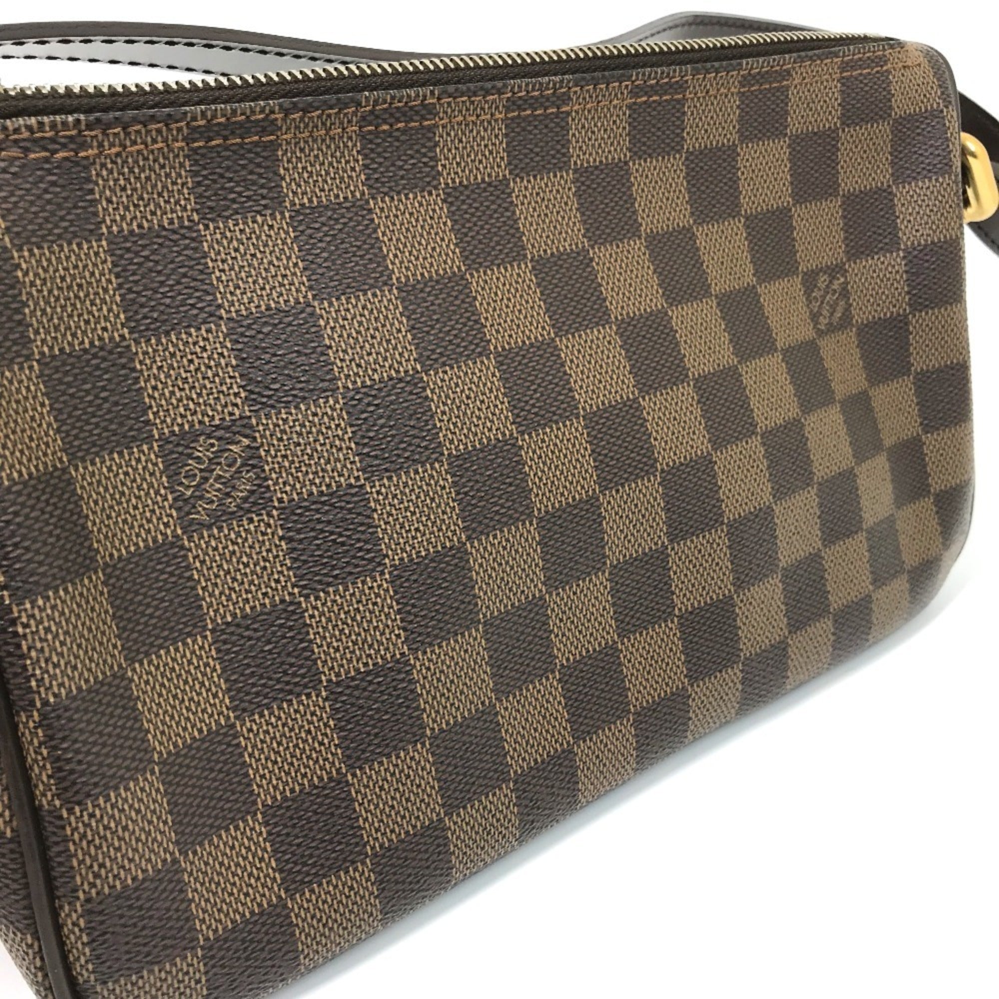 Louis Vuitton Brown Damier Canvas Ebene Damier Canvas Shoulder Bag