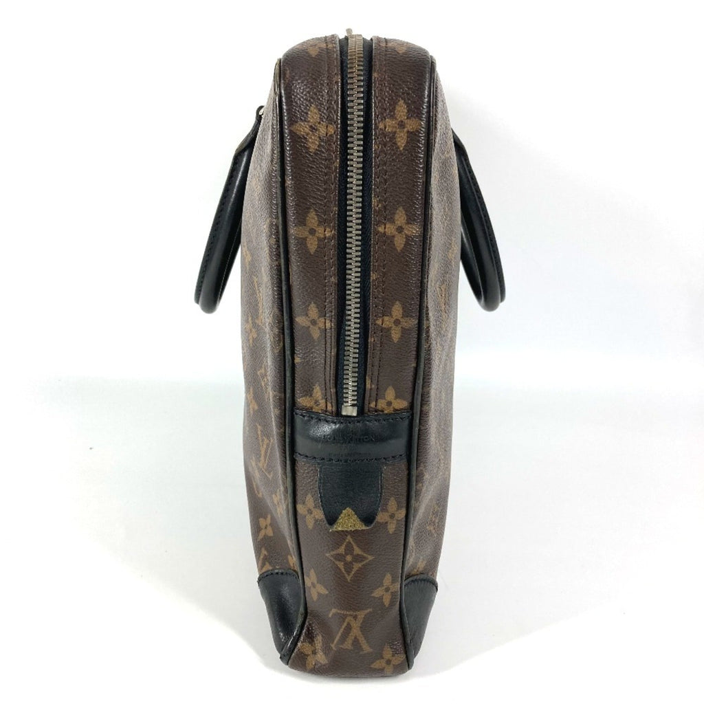 Louis Vuitton Black Brown Monogram Canvas Tote Bag