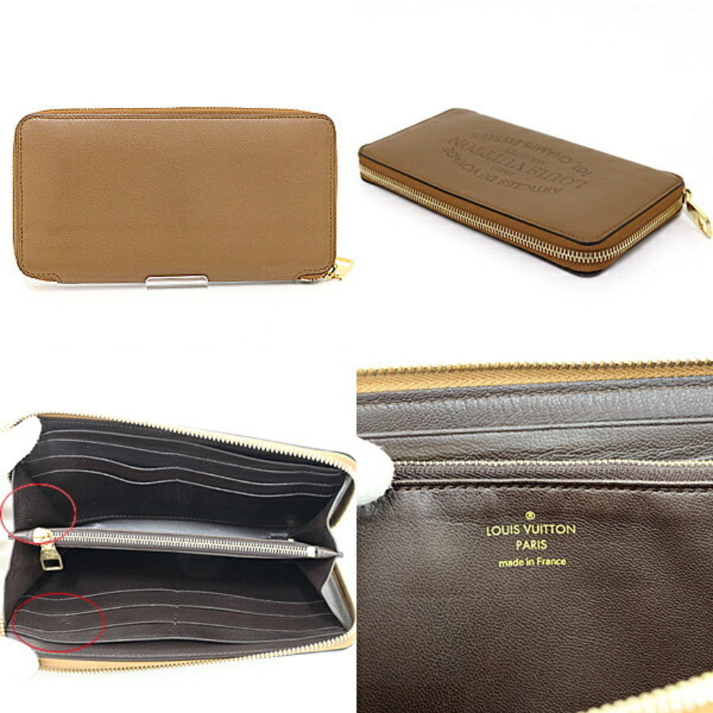 Louis Vuitton Brown Cuir Ombre Leather Coin Purse/Coin Case