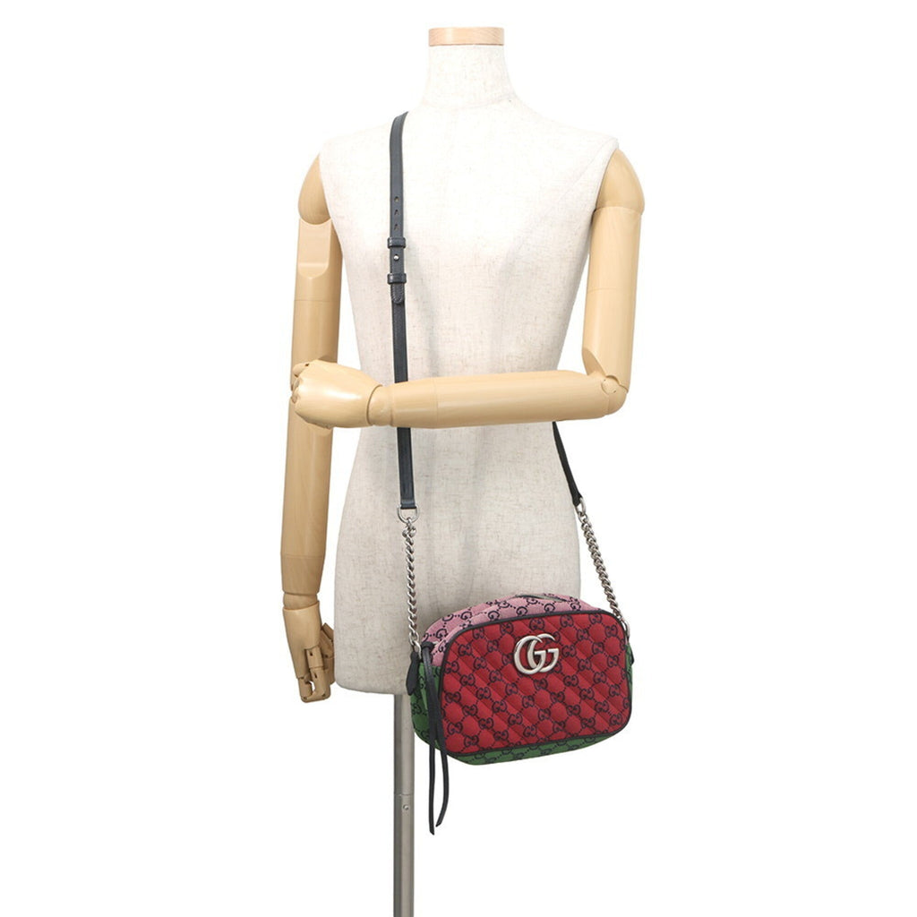 Gucci Multi-Color Gg Canvas Handbag Shoulder Bag (Pre-Owned)