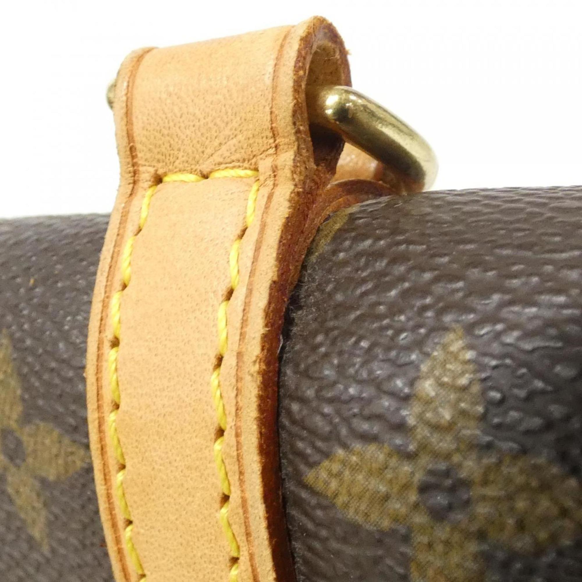 Louis Vuitton Marron Coated Canvas Backpack