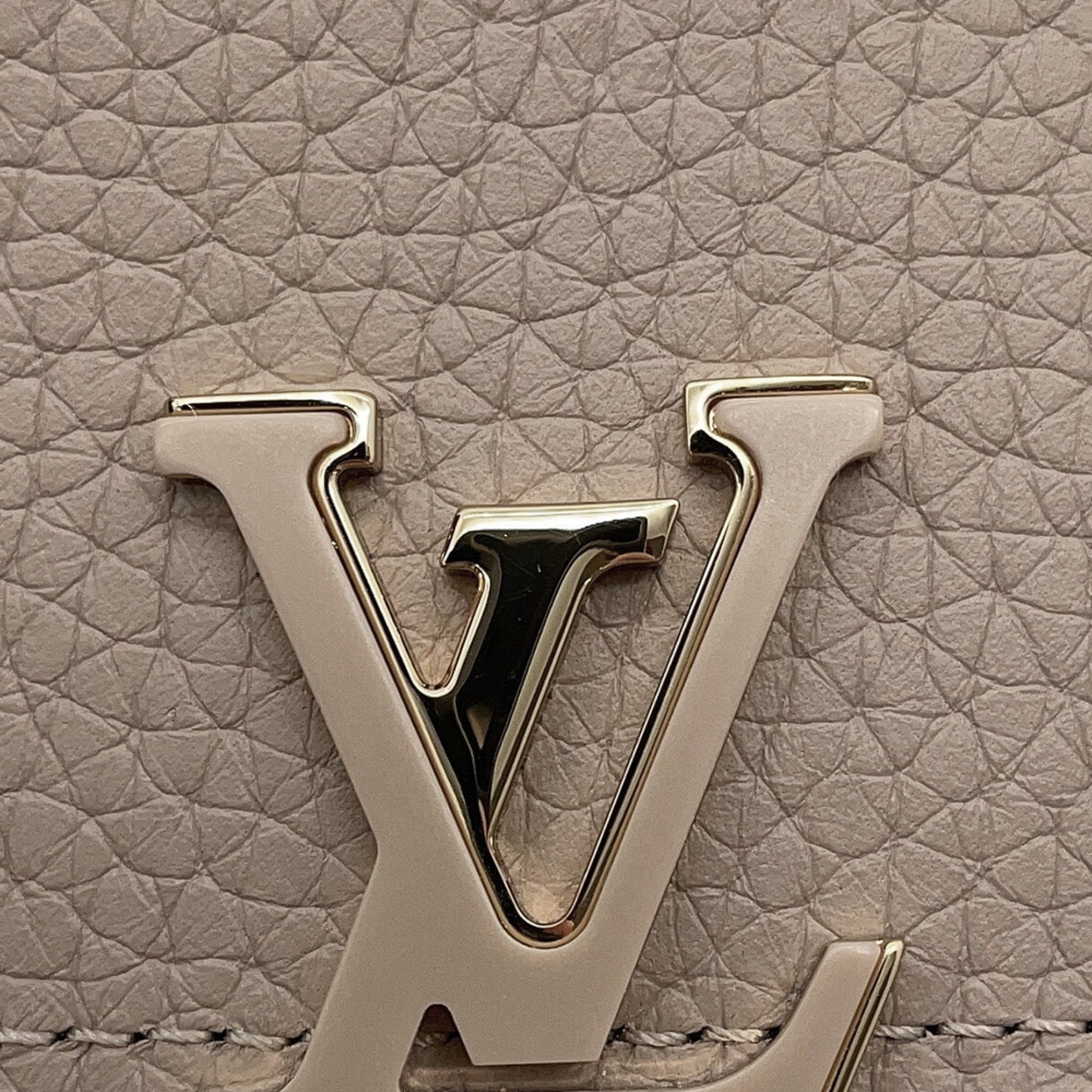 Louis Vuitton Galle Leather Wallet (Tri-Fold)