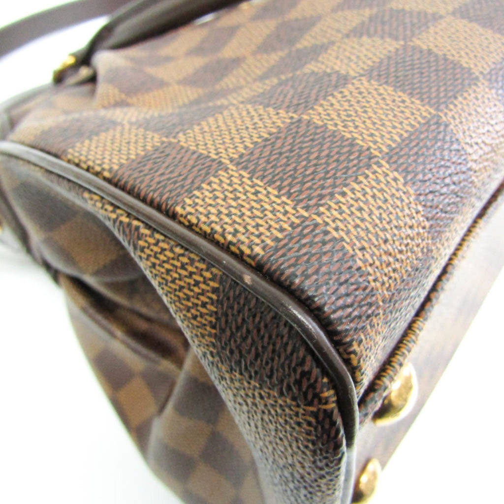 Louis Vuitton Damier Ebene Damier Canvas Handbag Shoulder Bag