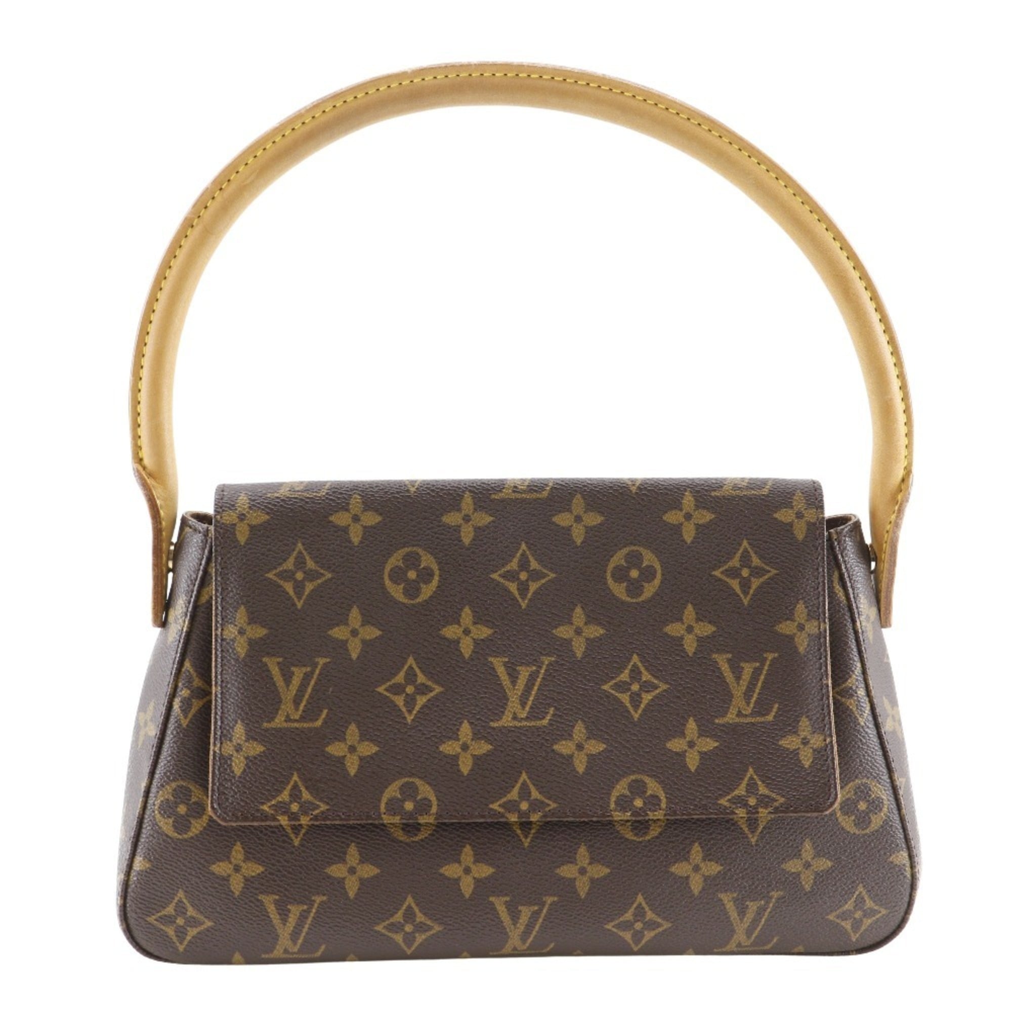 Louis Vuitton Brown Monogram Canvas Shoulder Bag