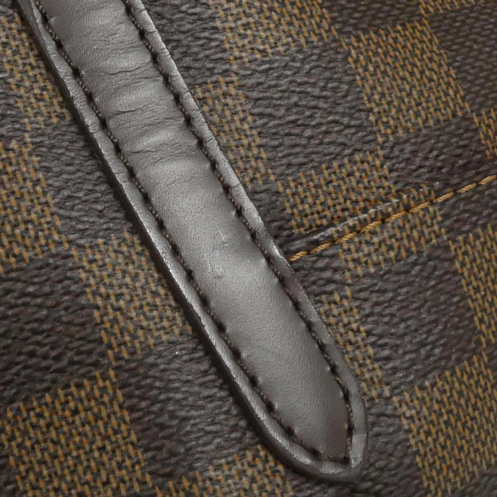Louis Vuitton Brown Coated Canvas Handbag