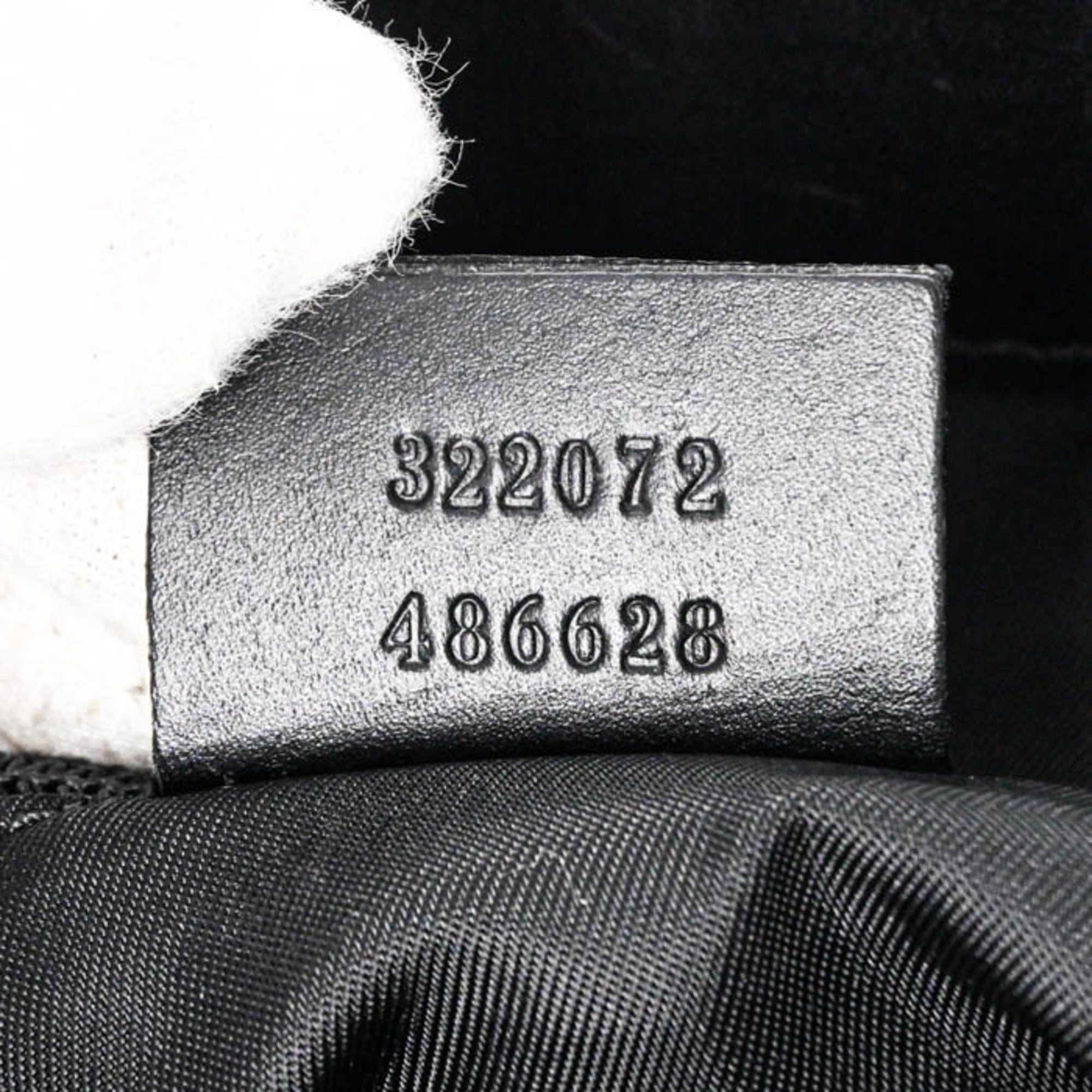 Gucci Gg Plus Black Gg Supreme Leather Tote Bag (Pre-Owned)