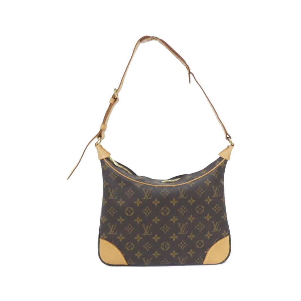 Louis Vuitton Brown Coated Canvas Shoulder Bag