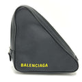 Balenciaga Black Leather Pouch