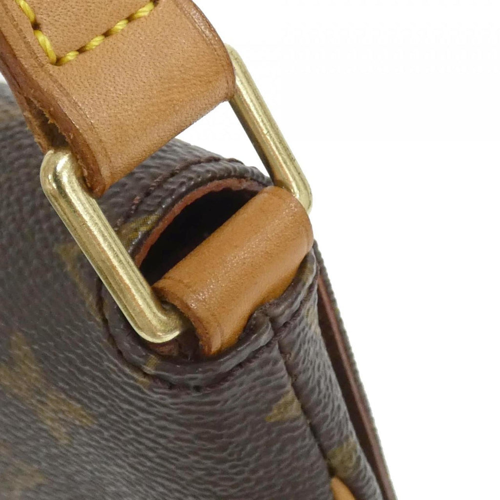 Louis Vuitton Marron Coated Canvas Shoulder Bag