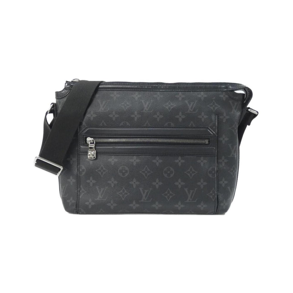 Louis Vuitton Black Coated Canvas Shoulder Bag