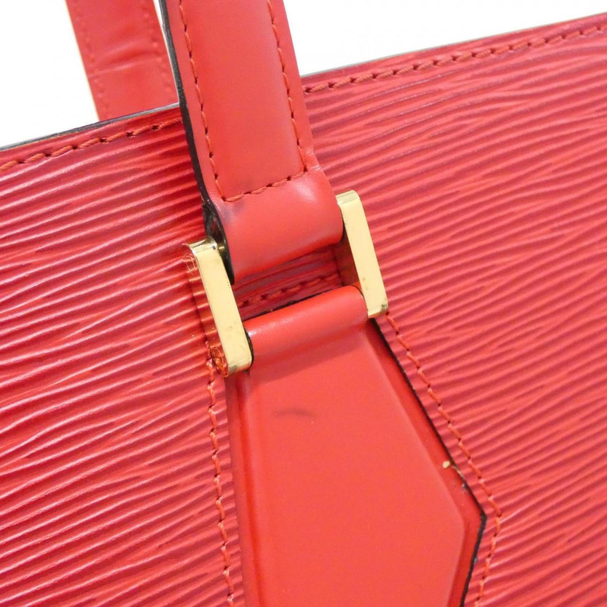 Louis Vuitton Red Color Leather Shoulder Bag