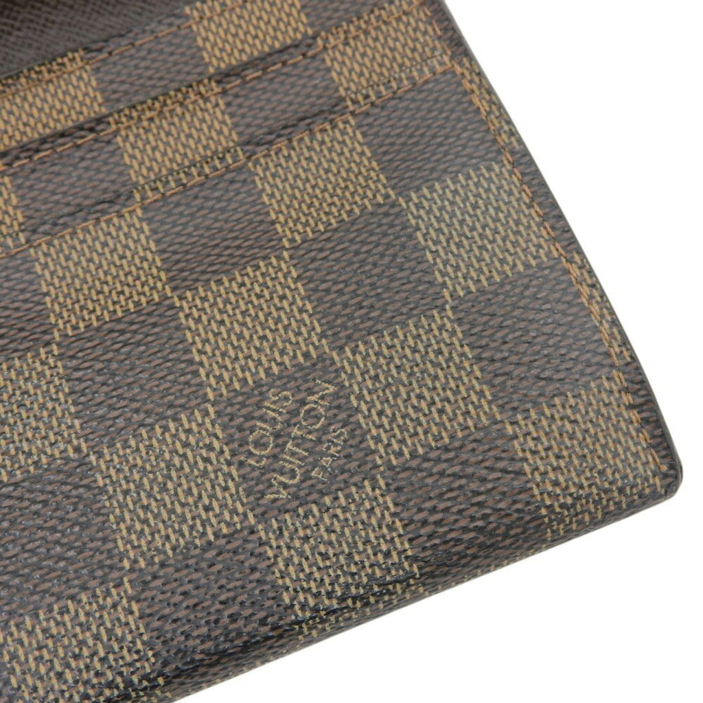 Louis Vuitton Ebene Pvc Long Wallet