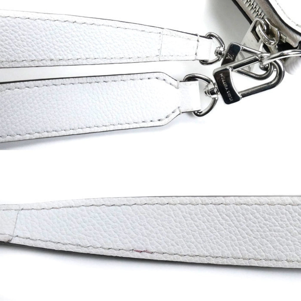 Louis Vuitton White Epi Leather Shoulder Bag