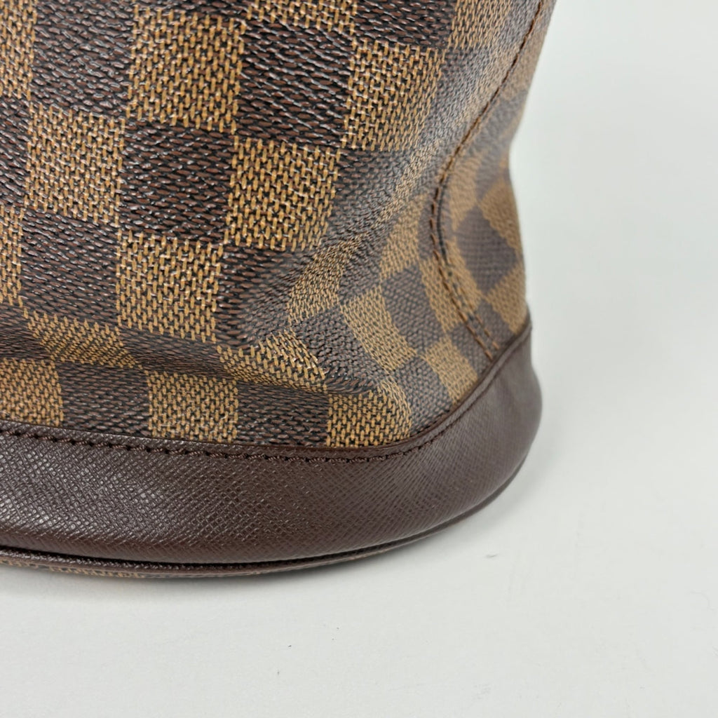 Louis Vuitton Brown Damier Canvas Handbag Pouch Tote Bag