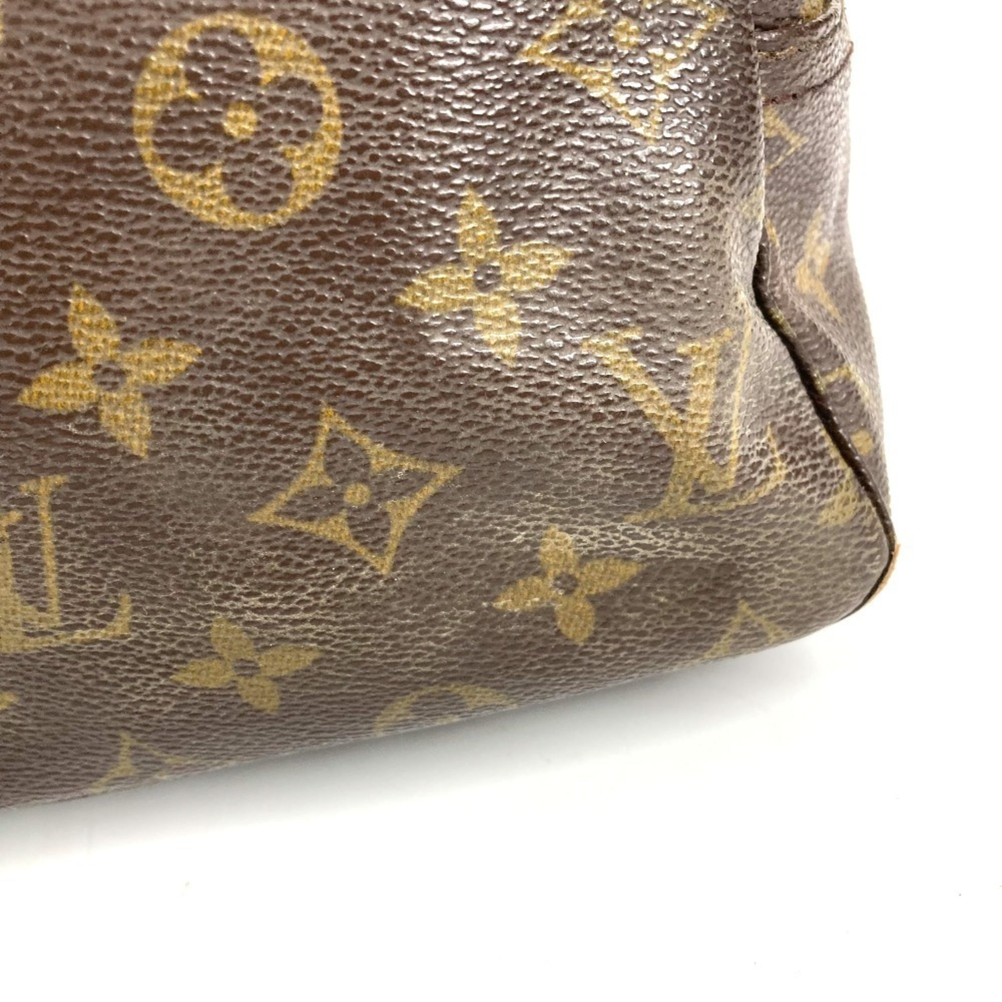 Louis Vuitton Brown Monogram Clutch Bag Pouch