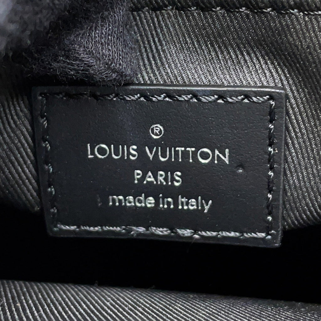 Louis Vuitton Black Noir Epi Leather Handbag