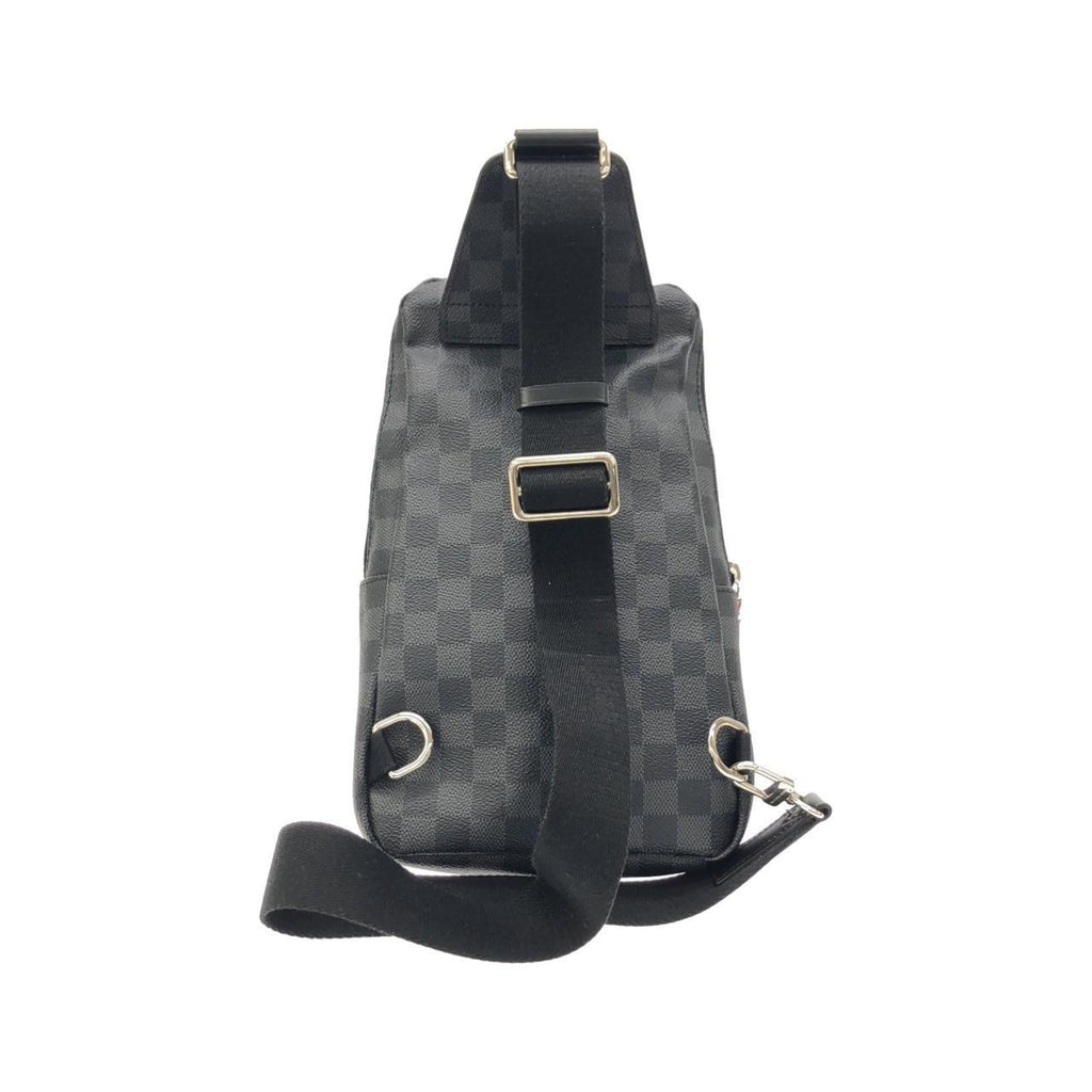 Louis Vuitton Graphite Coated Canvas Shoulder Bag