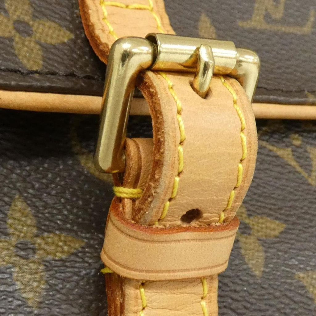 Louis Vuitton Marron Coated Canvas Backpack