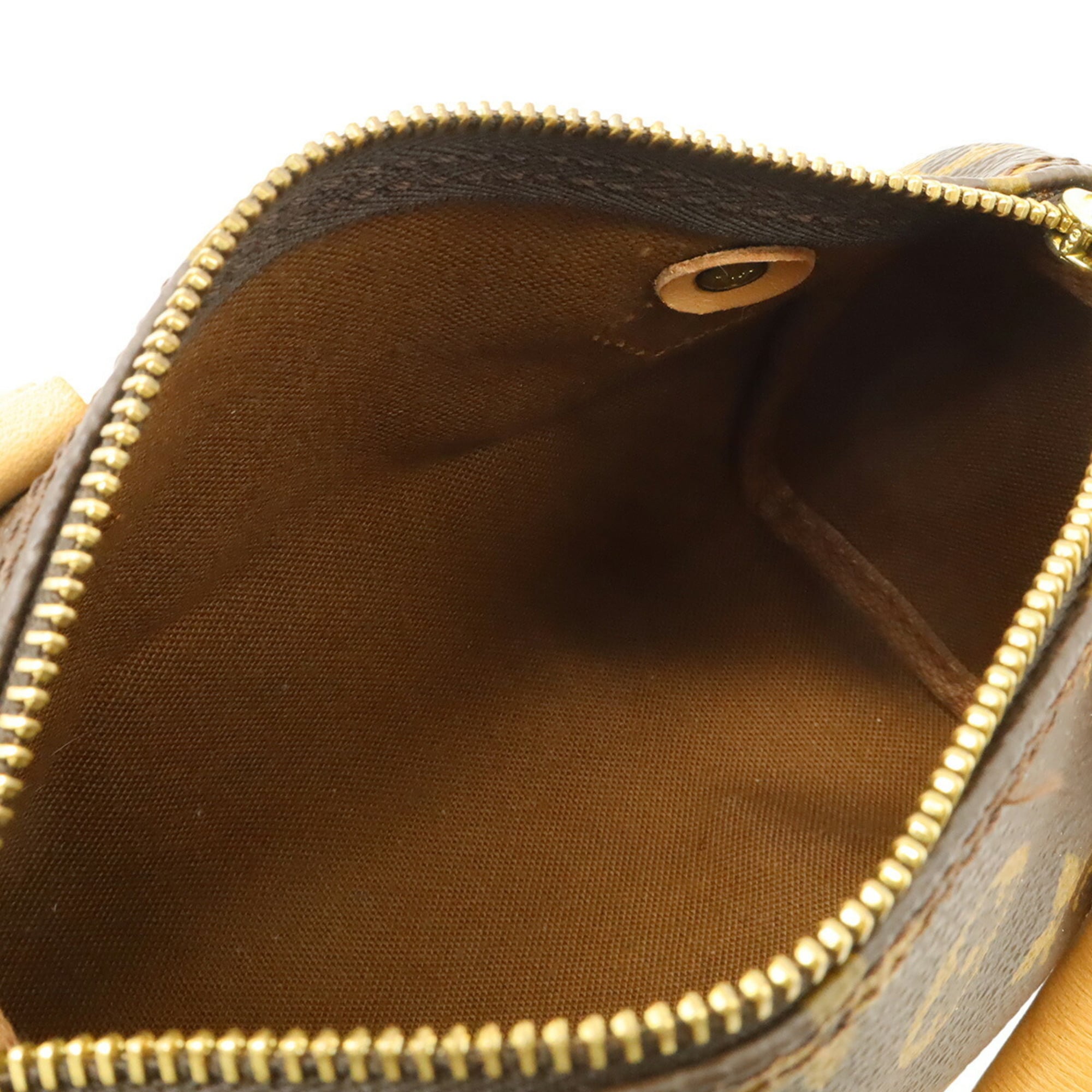 Louis Vuitton Brown Monogram Monogram Mini Handbag Pouch