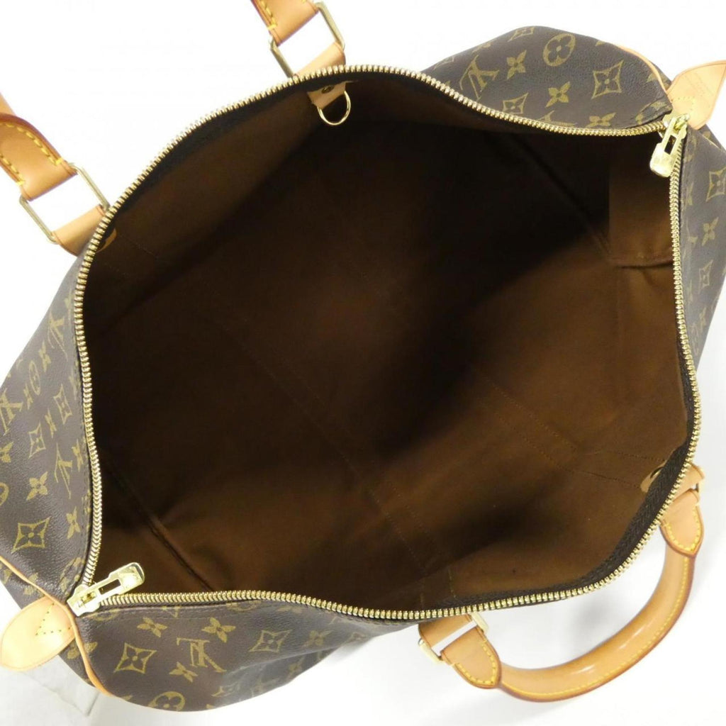 Louis Vuitton Brown Coated Canvas Boston Bag
